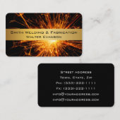 金属製及び溶接の名刺 名刺 (正面/裏面)