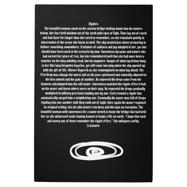 金属製壁画及びデザインスタイル メタルプリント (正面)