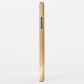 金属製淡い色の金ゴールドステンレス鋼の外観 Case-Mate iPhoneケース (裏面/右)