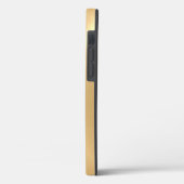 金属製淡い色の金ゴールドステンレス鋼の外観 Case-Mate iPhoneケース (裏面 / 左)