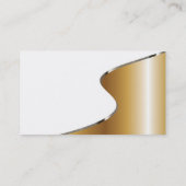 金属見る名刺 名刺 (裏面)