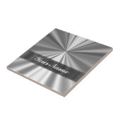 金属見る銀 タイル (側面)