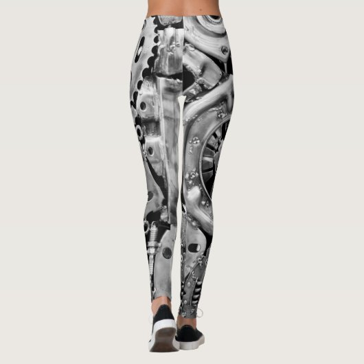 金属部分のbionic女性の足 レギンス (裏面)