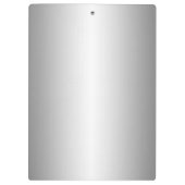 金属野球のコーチの交差させたこうもり及び球 クリップボード (裏面)