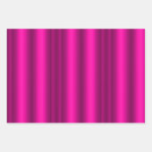 金属金ゴールドとピンクのクリスマス ラッピングペーパーシート (正面2)