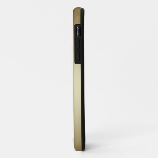 金属金ゴールドは写真の効果を印刷しました Case-Mate iPhoneケース (裏面/左)