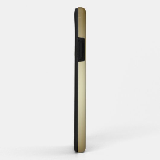 金属金ゴールドは写真の効果を印刷しました Case-Mate iPhoneケース (裏面/右)