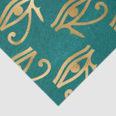 金属金ゴールドエジプト人のアイオングリーンデコパージュ 薄葉紙 (詳細)