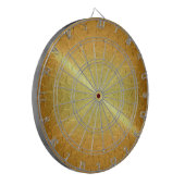 金属金ゴールドステンレス鋼金属 ダーツボード (正面左)