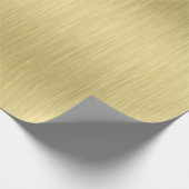 金属金ゴールドブラシ加工アルミテクスチャ ラッピングペーパー (角)