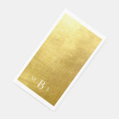 金属金ゴールドホワイトモノグラム結婚ズ (コーナー)