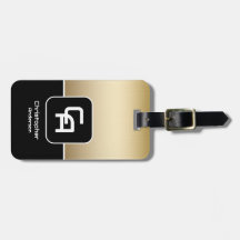 金属金ゴールドモノグラム