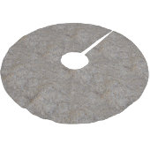 金属金ゴールド真鍮チップ ブラッシュドポリエステルツリースカート (アングル)