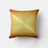 金属金ゴールド鋼の外観 クッション (裏面)