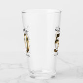金属金ゴールド50結婚周年 タンブラーグラス (右)