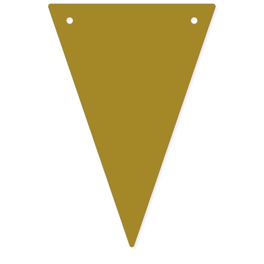 金属金ゴールド、白とピンクのシェブロン赤ちゃんシャワー バンティングフラッグ (第1の旗)