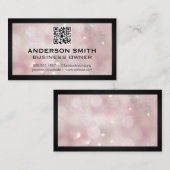 金属金属 | QRコード 名刺 (正面/裏面)