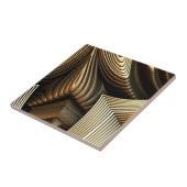 金属金波パターン タイル (側面)