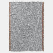 金属銀グリッター スローブランケット (正面縦)