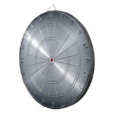 金属銀ステンレス鋼メタルルック ダーツボード (正面右)