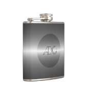 金属銀ステンレス鋼メタル2 フラスク (右)