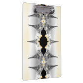 金属銀フラクタルスパイク クリップボード (右)