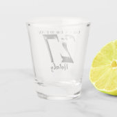 金属銀27thバースデーショットグラス ショットグラス (裏面)