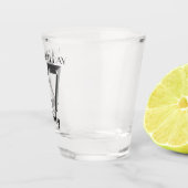 金属銀27thバースデーショットグラス ショットグラス (右)