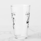 金属銀40歳の誕生日 タンブラーグラス (左)