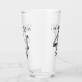 金属銀40歳の誕生日 タンブラーグラス (右)