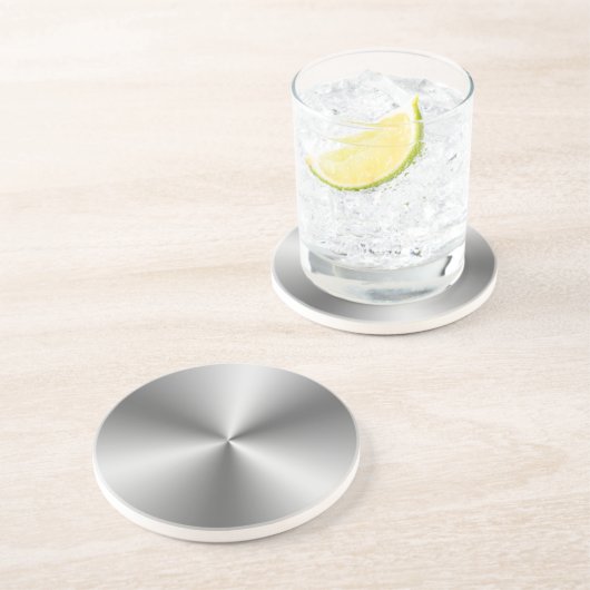 金属銀 コースター (側面)