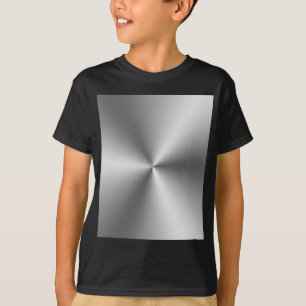金属銀 Tシャツ