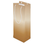 金属銅の鐘 ワインギフトバッグ (裏面アングル)