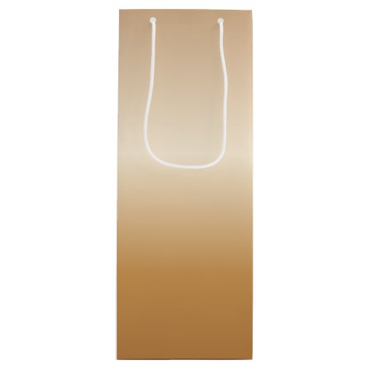 金属銅の鐘 ワインギフトバッグ (正面)