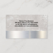 金属鋏 |金属とテクスチャ 名刺 (裏面)