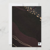 金属陰極ブライダルシャワー 招待状 (裏面)