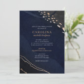 金属陰極ブライダルシャワー 招待状 (スタンド正面)