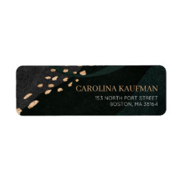 金属陰極差出人住所 ラベル