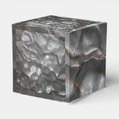 金属隕石のプリント、 フェイバーボックス (裏面サイド)