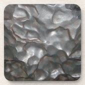 金属隕石の岩 コースター (正面)