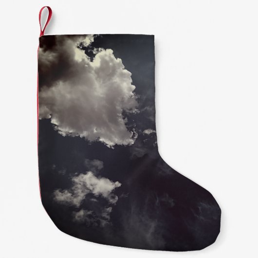 金属雲 スモールクリスマスストッキング (正面)