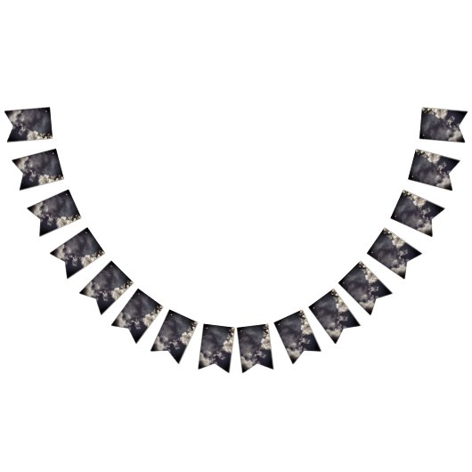 金属雲 バンティングフラッグ (全)