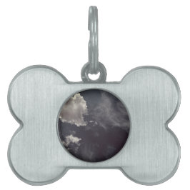 金属雲 ペットネームタグ