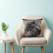 金属音楽ヘッドホーン クッション (椅子)