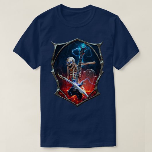 金属骨格 Tシャツ (デザイン正面)