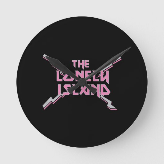 金属2 ラウンド壁時計 (正面)