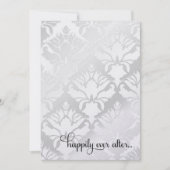 金属311幸福にその後ずっとブライダルシャワー 招待状 (正面)