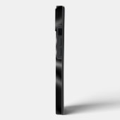 金属：ダークステンレス鋼スターバスト Case-Mate iPhoneケース (裏面 / 左)