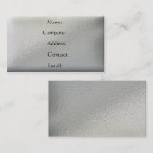 金属 – ピット 名刺 (正面/裏面)