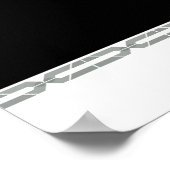 金属 ポスター (角)